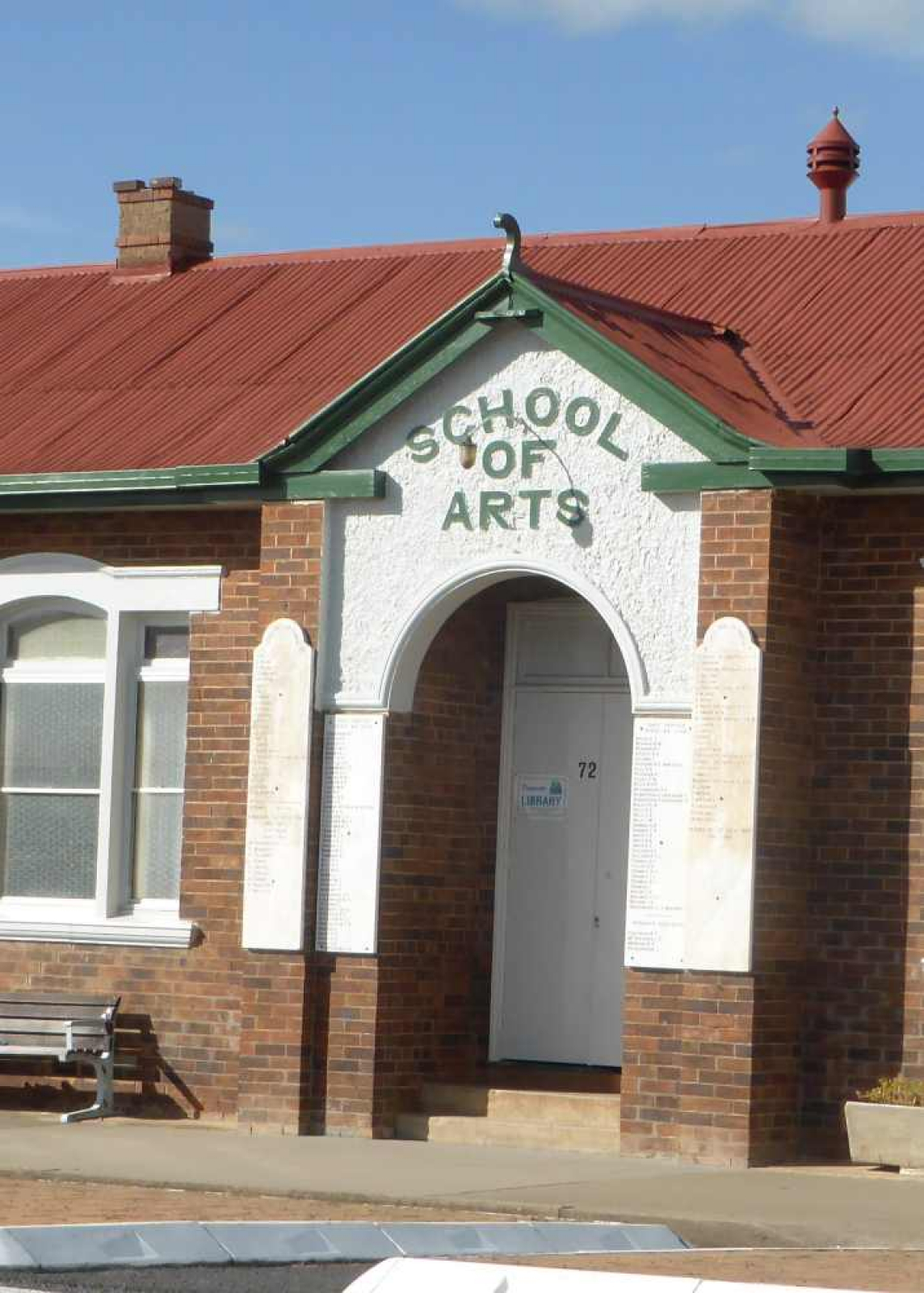 Deepwater School of Arts Honour Rolls NSW War Memorials Register